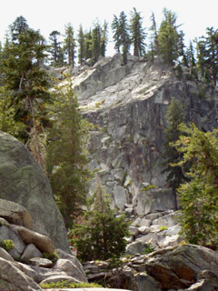 The Tahoe Drainage along the Southwest of the Tahoe Basin is rough country