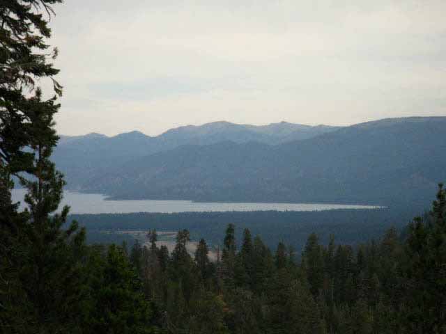 Only brief views of Tahoe appeared South of Echo Summit