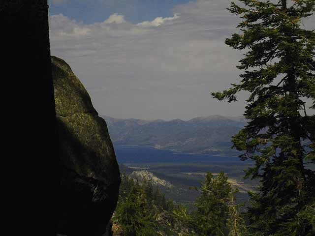 Tahoe through Rock and Tree