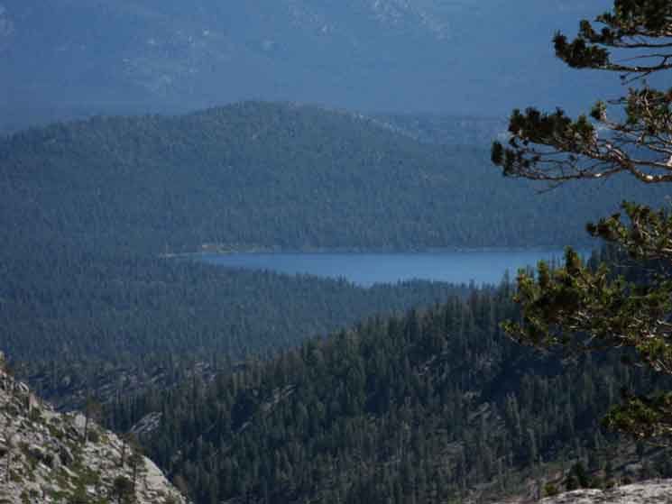 Cascade Lake from Desolation Trail