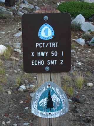 Trail Mileage: Highway 50 1, Echo Summit, 2 miles