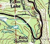 Placerville 30 map shows Echo draining West