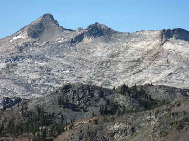 big granite close-up, Desolation Wilderness