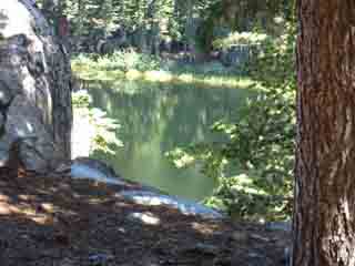 Rubicon Lake on the Desolation Trail