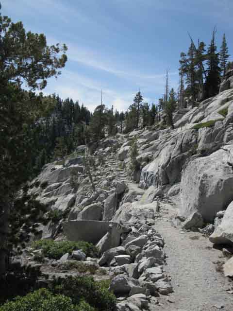Granite Trail South to Phipps Pass on the Tahoe to Yosemite Trail.